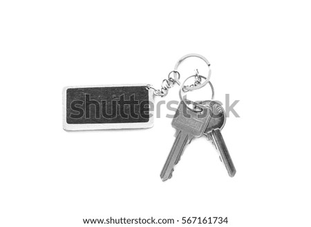 get the key isolate on white background