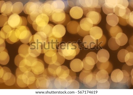 Gold light background bokeh