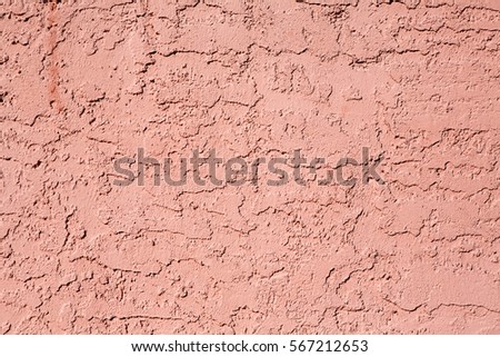 coral cement or concrete wall texture and background seamless