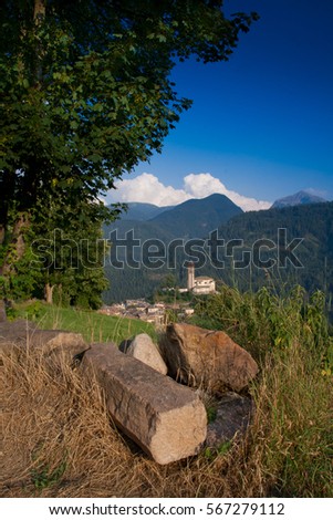 Molina di FIemme, Trentino Alto Adige, Italy - Saint George Church