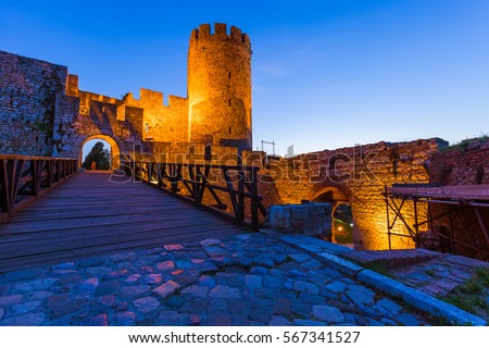 Kalemegdan fortress Beograd - Serbia - architecture travel background Royalty-Free Stock Photo #567341527