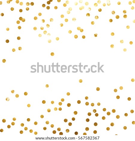 gold glitter background polka dot vector illustration Royalty-Free Stock Photo #567582367
