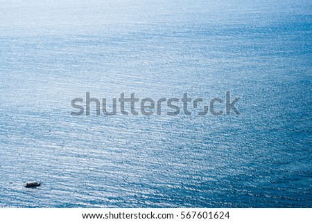 Sea surface aerial view Royalty-Free Stock Photo #567601624