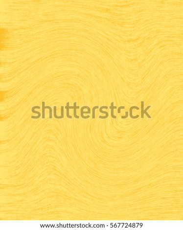 Golden abstract background with curving lines