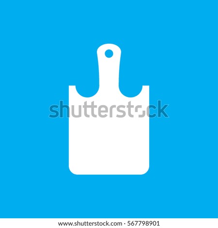 chopping board icon. illustration isolated vector sign symbol