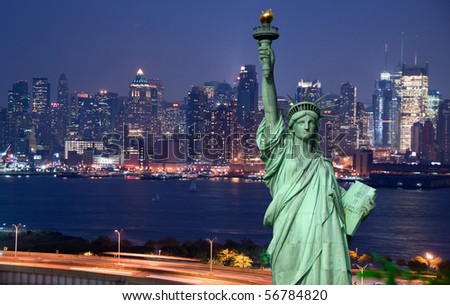 new york cityscape tourism concept photograph