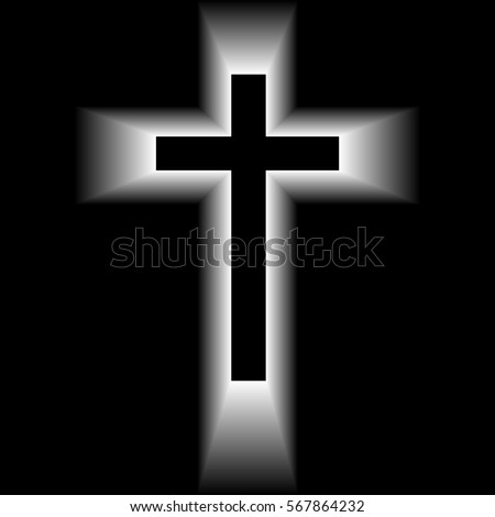 Abstract cross. Abstract background. gradient. Royalty-Free Stock Photo #567864232