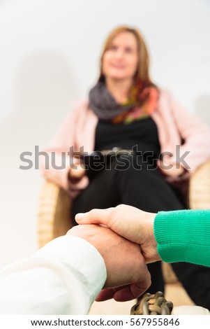 Couple Seeing A Psychotherapist