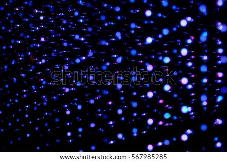 colorful led lights in an abstract infinite linear patterned background