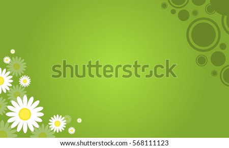 Collection stock of spring background vector illustration
