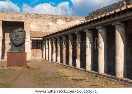 pompeii archaeological site museum outdoor roman city napoli Italy