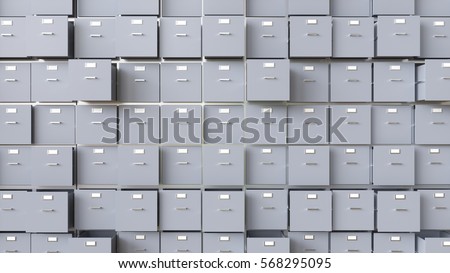 Data collection in containers - 3D Rendering Royalty-Free Stock Photo #568295095