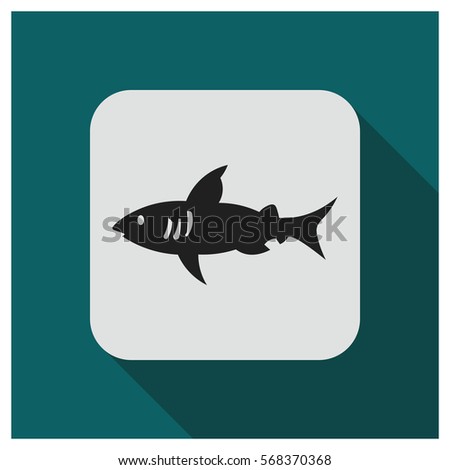 Shark vector icon
