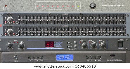 Digital equalizer and sound mixer