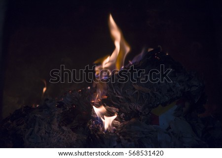 Kiln paper,fire