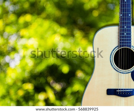 Guitar Extra wood multiple On background