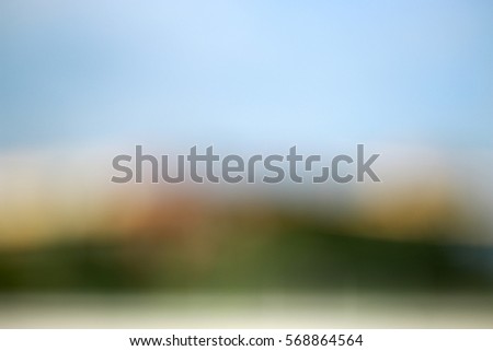  Abstract blur of loader for construction