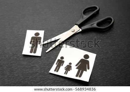 Dysfunctional family concepts Royalty-Free Stock Photo #568934836