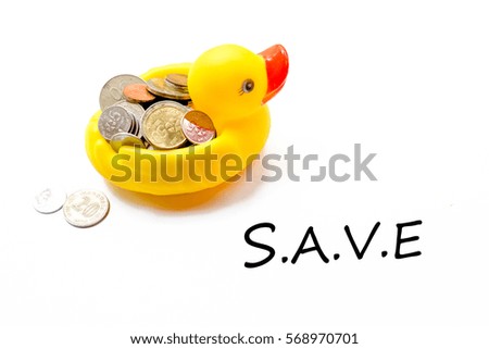 duck toy. save