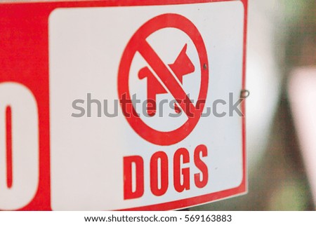 no dog allowed sing in the park