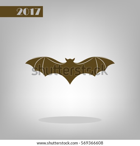 Bat silhouette icon