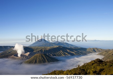 Mount Bromo Volcano, East Java, Indonesia