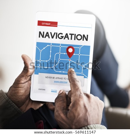 GPS Map Directions Navigation Location