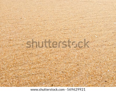 Natural sandy surface ocean sea beach backdrop top view background