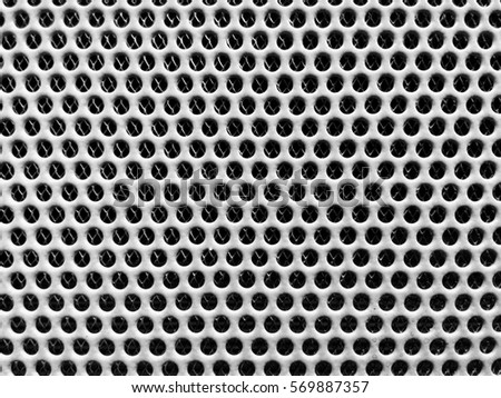 metal grate silver background Royalty-Free Stock Photo #569887357