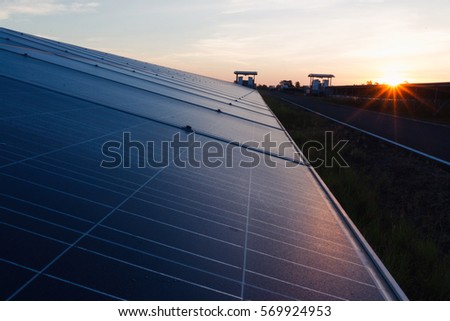 solar power plant to innovation of green energy for life
