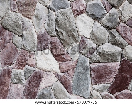 Background and texture of stone wall 