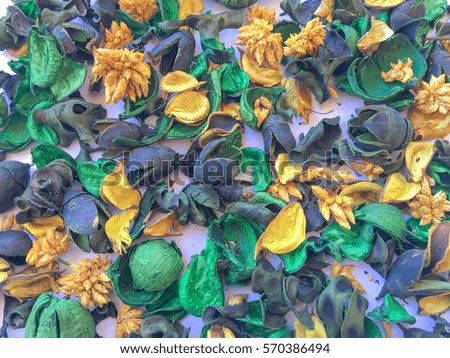 dried flower background scene