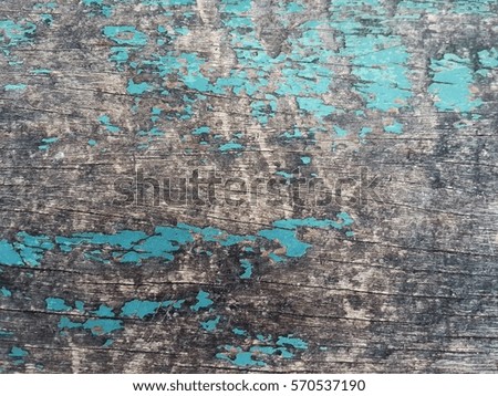 Vintage wood with paint damage texture