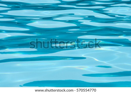 Water background blue