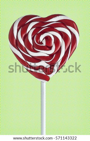 Lollipop Heart