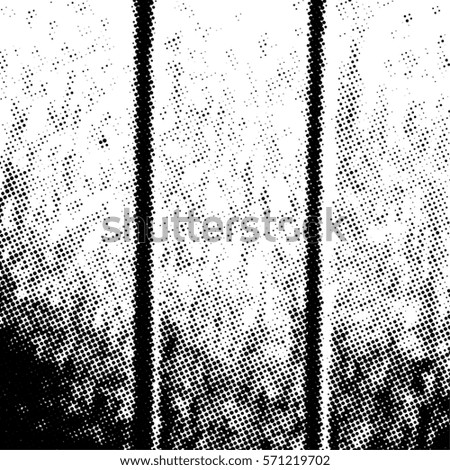 Distressed overlay Vector grunge halftone background. Halftone dots vector texture. EPS10