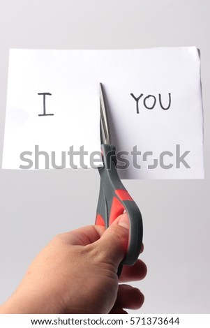 Scissors cut paper Break up converse heartbroken heartbreak i and you bad Valentine's Day