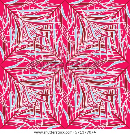 pink floral seamless pattern. vector illustration texture.