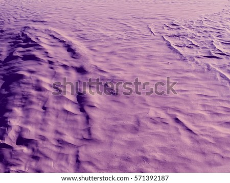 Desert natural texture and background in purple (or violet) color