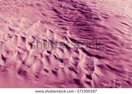 Desert natural texture and background in pink color