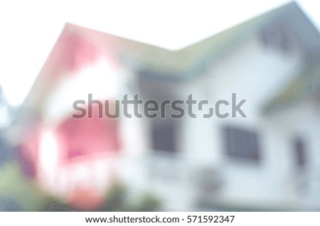 Blurred abstract background of Buildings