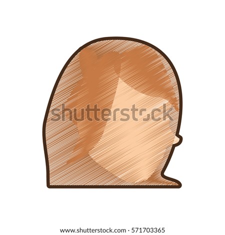 people face casual woman icon image, vector illustration