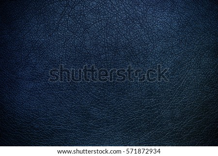 Dark blue leather texture background surface Royalty-Free Stock Photo #571872934