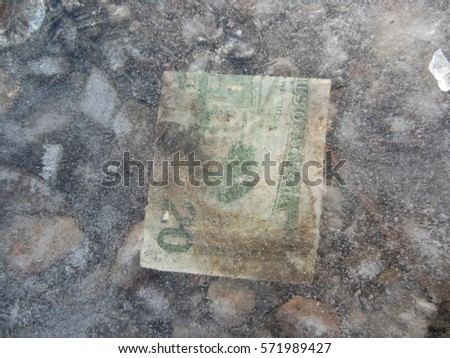 Money Stuck in the Ice