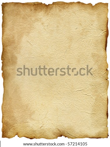 old paper sheet