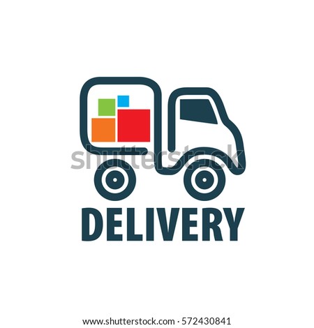 vector logo trucking