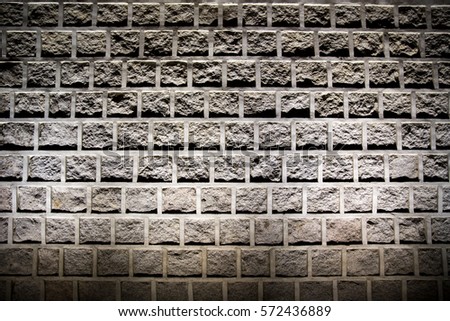 Stone grunge  blocks of stonework technology color  architecture wallpaper. brick wall texture background abandoned house interior.For use to background,wallpaper,template.