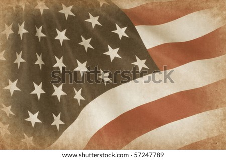 American Flag grange