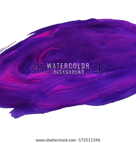 Abstract modern watercolor background