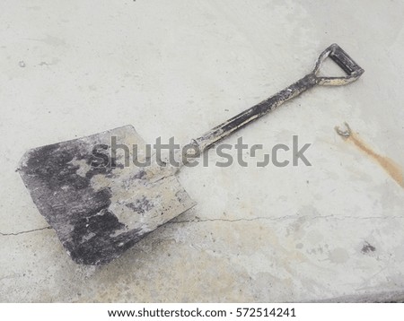Shovel for construction